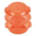 RECIPIENTE VAPOR REDONDO P/ MICROONDAS