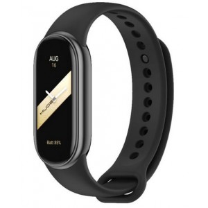 Bracelete Compat&iacute;vel Xiaomi Smart Band 10 / 9 / 8 Preto 