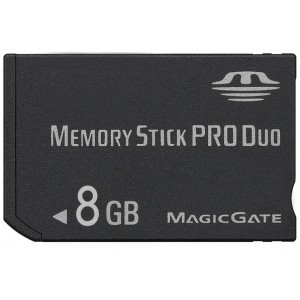 Memory Stick Pro Duo Card 8GB