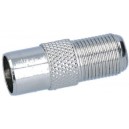 FICHA ADAPTADORA COAXIAL MACHO / F FEMEA