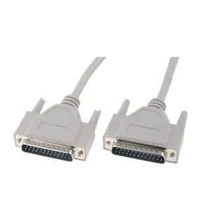 Cabo paralelo compat&iacute;vel LPT DB25-DB25 25 condutores m/m 2m