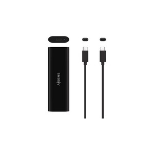 Aisens ASM2-014B - Caixa em alum&iacute;nio USB-C 3.2 para Disco SSD M.2 SATA/NVMe