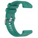 Bracelete Silicone Verde Compat&iacute;vel c/ Forerunner 955 / 255 / 745 22mm