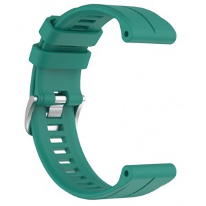 Bracelete Silicone Verde Compat&iacute;vel c/ Forerunner 955 / 255 / 745 22mm