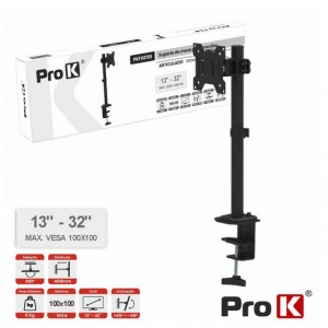 Suporte Monitor Mesa 13-32" 8kg Vesa 100x100