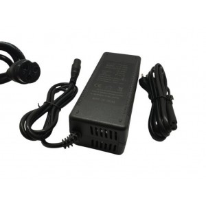 Carregador 42V 2A 3 Pins Compat&iacute;vel c/ Hoverboards/Trotinetes