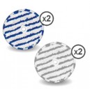 Esfregonas de microfibra x4 ZR009503