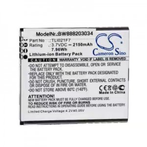 Bateria para Alcatel EE70 ua 2150mAh TLi021F7 TLi021FA