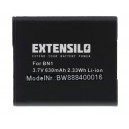 Bateria Li-ion Compat&iacute;vel Sony NP-BN1 - 630mAh 3,6V 