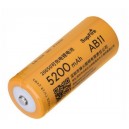 Pilha L&iacute;tio 26650 3.7V 5200mAh SUPERFIRE