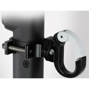 Supote gancho universal NINEBOT 2 pe&ccedil;as Alum&iacute;nio - preto