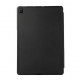 Capa Preta Couro Compatível c/ Samsung Galaxy Tab S6 Lite/Tab S6 Lite 2022