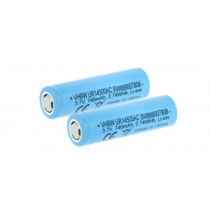 Kit 2 Pilhas compat&iacute;vel c/ Braun UR14500AC