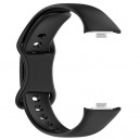 Bracelete Silicone Preta Compat&iacute;vel c/ Xiaomi Band 9 Pro/8 Pro/Redmi Watch 6/5/4