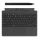 Kit Teclado + Caneta Preto Compatível c/ MicroSoft Surface Pro 9 / 8 / X