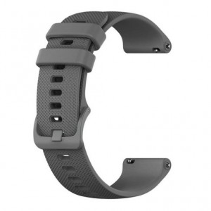 Pulseira compat&iacute;vel Garmin Venu 2S / Move 3S Cinza grafite