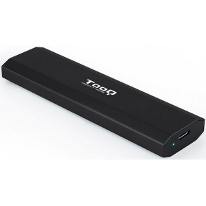 Caixa SSD Tooq M.2 NGFF/NVMe SSD USB 3.1 Gen 2 Preto