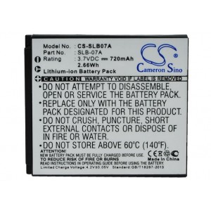 Bateria 3,7V 720MAH Compat&iacute;vel c/ samsung pl151