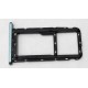 SIM Tray (Azul) compatível c/ ZTE Blade A72S