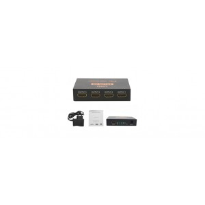 Repartidor de HDMI (1 in - 4 out) Full HD 2K 4K 3D