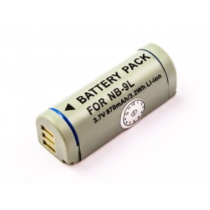 Bateria Li-ion Compatível CANON 3,7V 650mAh