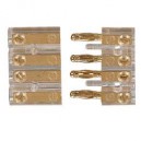 CAIXA DE UNIÃO 4X DOURADO
