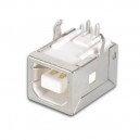 FICHA USB-B FÊMEA SIMPLES 90° P/ CI
