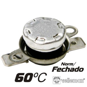 PROTECTOR DE CIRCUITO TÉRMICO NORM/FECHADO 60ºC VELLEMAN