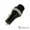 PORTA-FUSÍVEIS 6.35MMx32MM MONTAGEM EM CHASIS