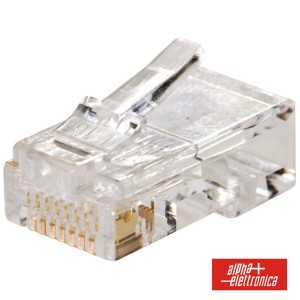 Enchufe Teléfono Modelar 8P8C RJ45