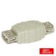 FICHA ADAPTADORA USB TIPO-A FÊMEA / USB TIPO-A FÊMEA