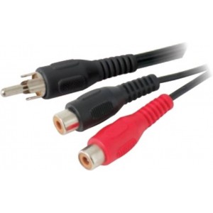 Hombre RCA a 2RCA hembra 1.5 M a granel