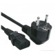 MACHO CABLE de alimentación 3 p/3P hembra 1.5 M a granel