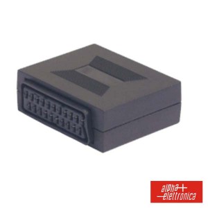 EUROCONECTOR ADAPTADOR ENCHUFE SCART 21 21 F/F