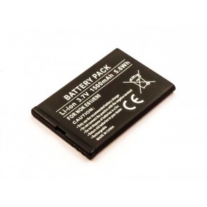 Bateria Li-ion Compatível Nokia 3,7V 950mAh
