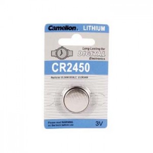 BATERIA LÍTIO 2450 3V 560MA CAMELION BLISTER