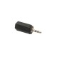 CONECTOR JACK MACHO ST 2.5MM/ JACK FÊMEA ST 3.5MM