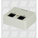 CAIXA EXTENSORA 2 RJ45