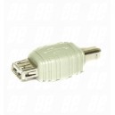 FICHA ADAPTADORA USB B FÊMEA USB A