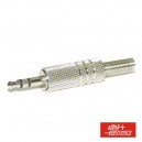 FICHA JACK MACHO METÁLICA 3.5MM ST