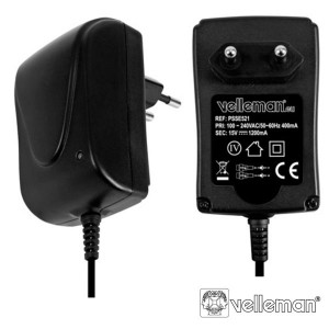 Carregador COMPACTO CONMUTADO 15VDC 1200mA 18W