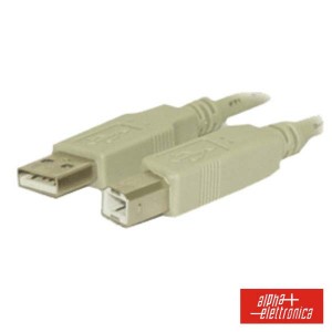 Cable USB Macho-A / Macho-B 5M BULK
