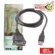 CABO USB TIPO-A MACHO / TIPO-D MACHO 9P 1.8M BLISTER