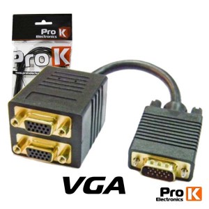 CABO PROFISSIONAL VGA M/F/F DOURADO PROK