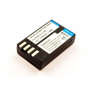 Batería Li-ion Compatible PENTAX 7,2V 1100mAh