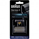 Combi Pack Braun 31B (Lâmina+Rede) 5000/6000 Series 3 Preto