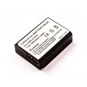 Bateria (LP-E10)  Li-ion Compatível CANON 7,4V 950mAh