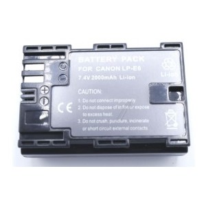 7,4V-1900MAH BATERIA LI-ION 7,4V-1700MAH PARA CÁMARA DIGITAL CANON