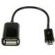 Adaptador: 1X Micro-USB-2.0-B-Macho / USB-2.0-A-Hembra