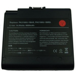 Bateria Li-ion Compatível TOSHIBA 14,8V 6600mAh